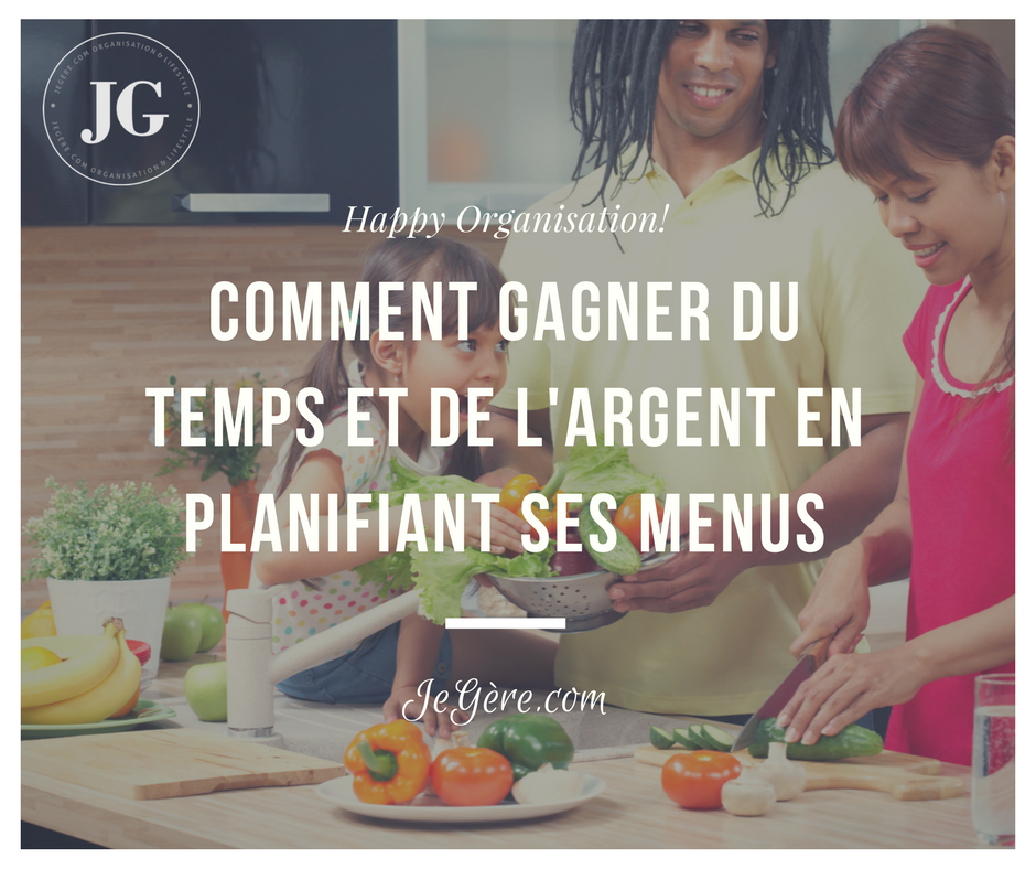 Planifier ses menus