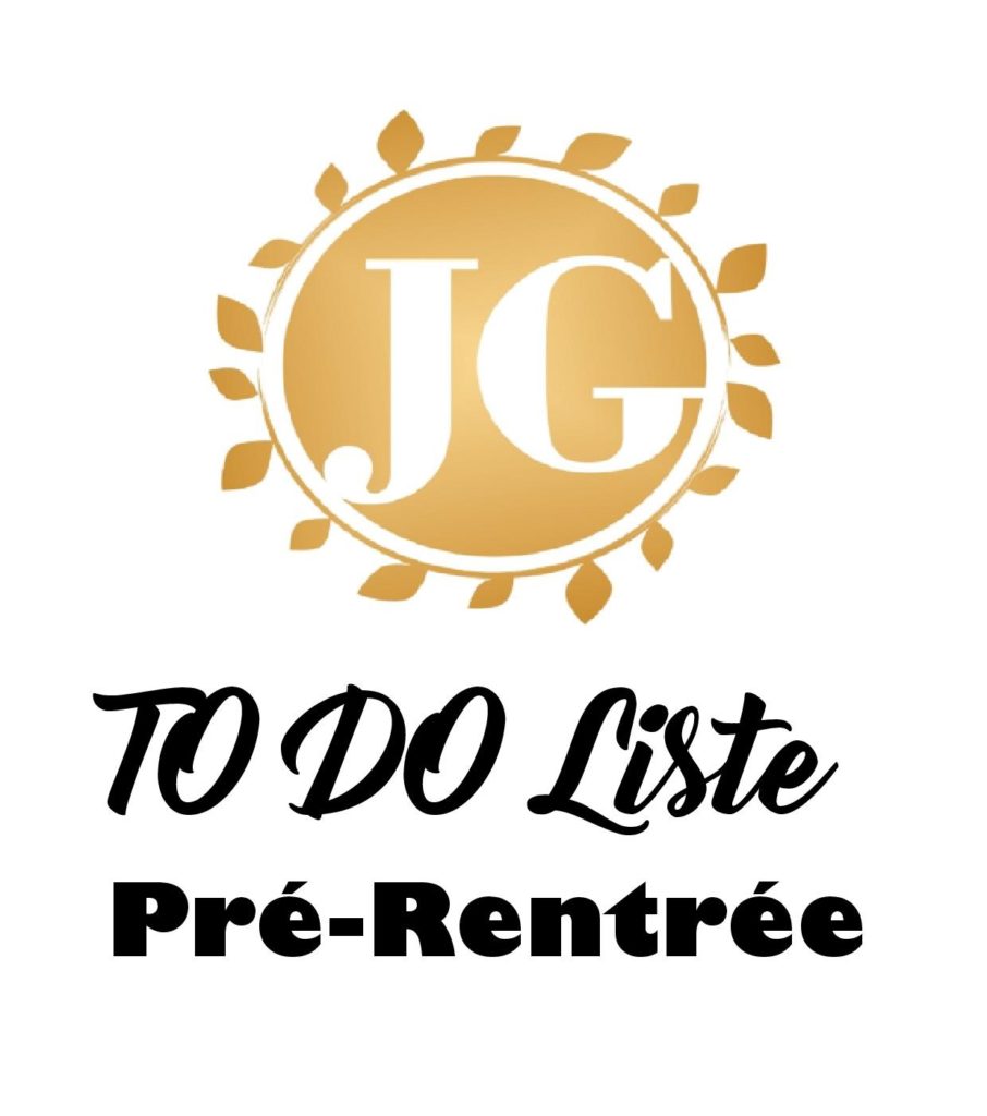 To Do Liste Pré-Rentrée