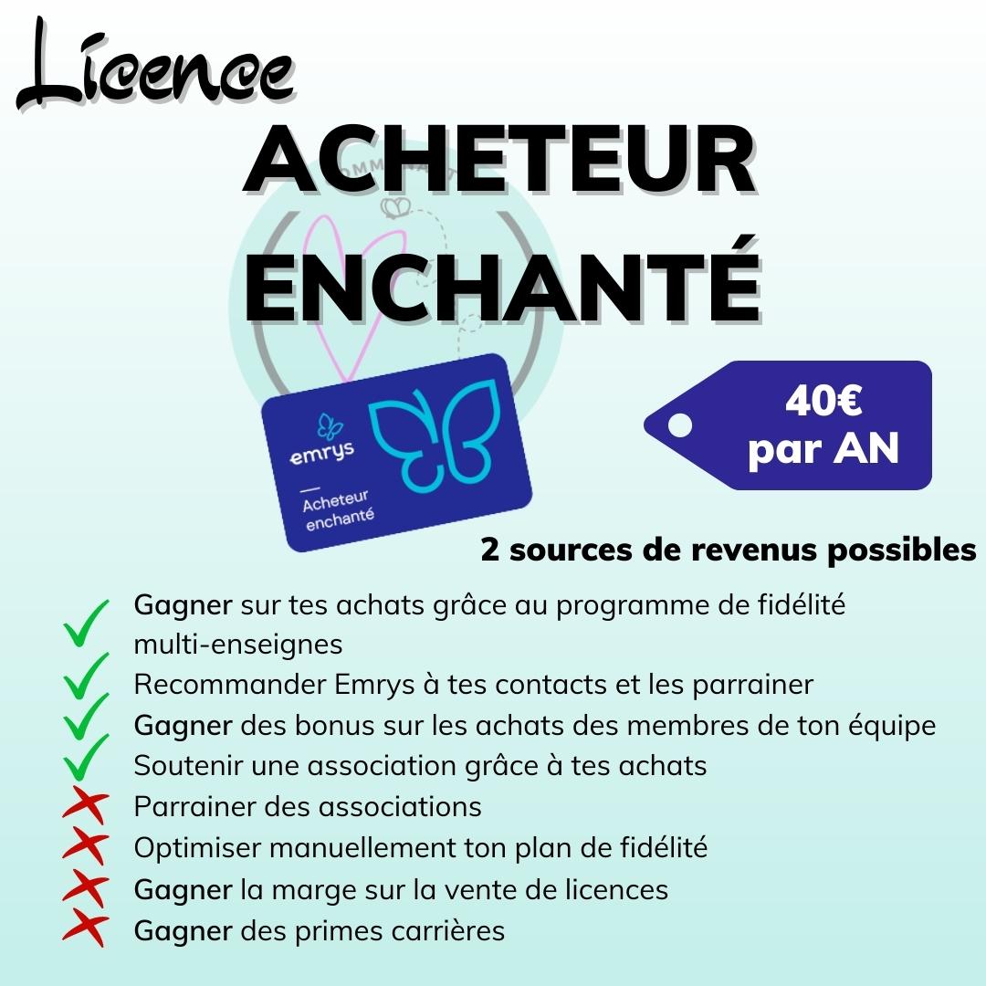 Licence Acheteur Enchanté Emrys