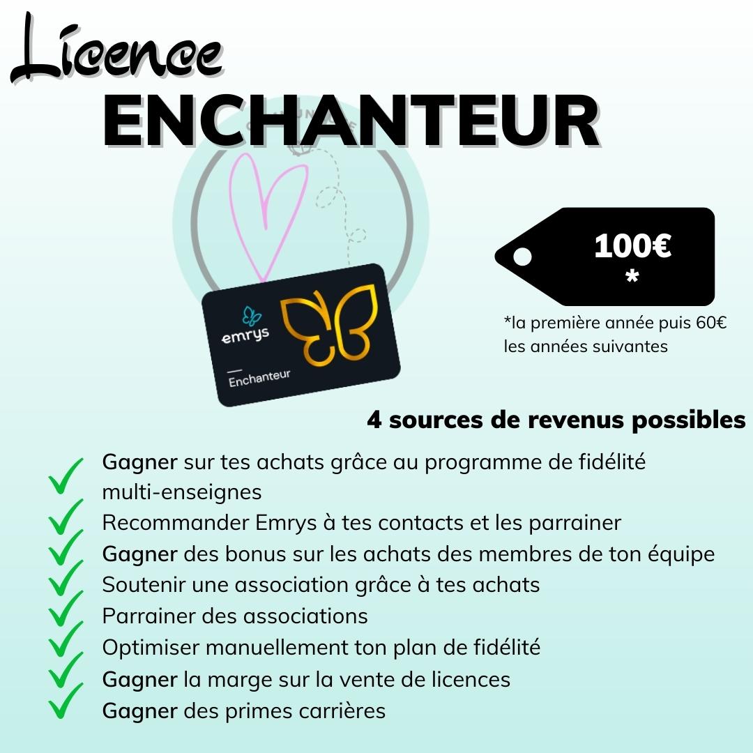 Licence Enchanteur Emrys